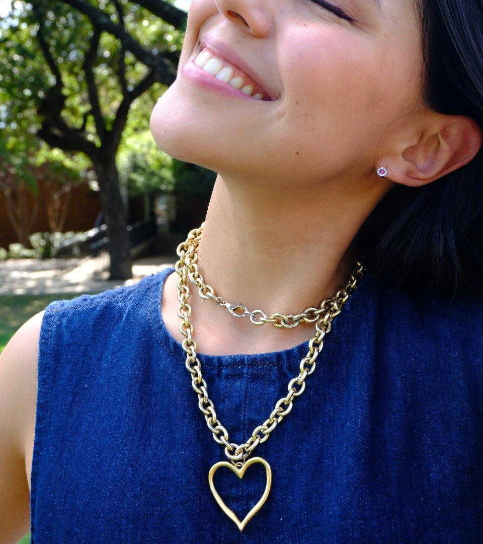 Large Matte Heart