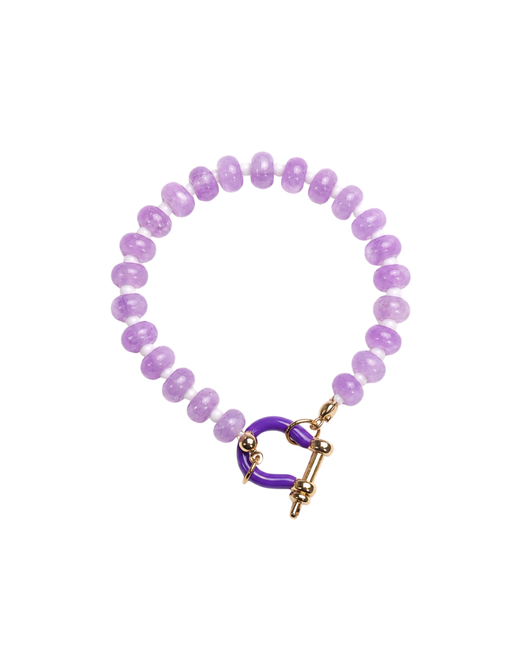 Purple Jade Bracelet