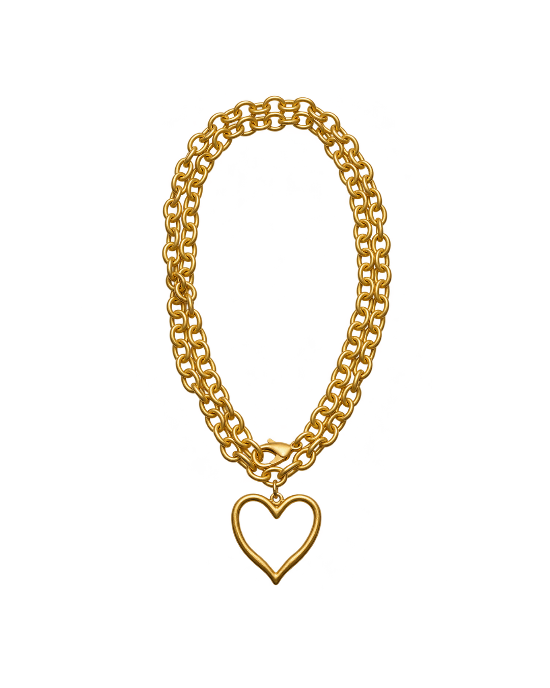 Open Heart Necklace