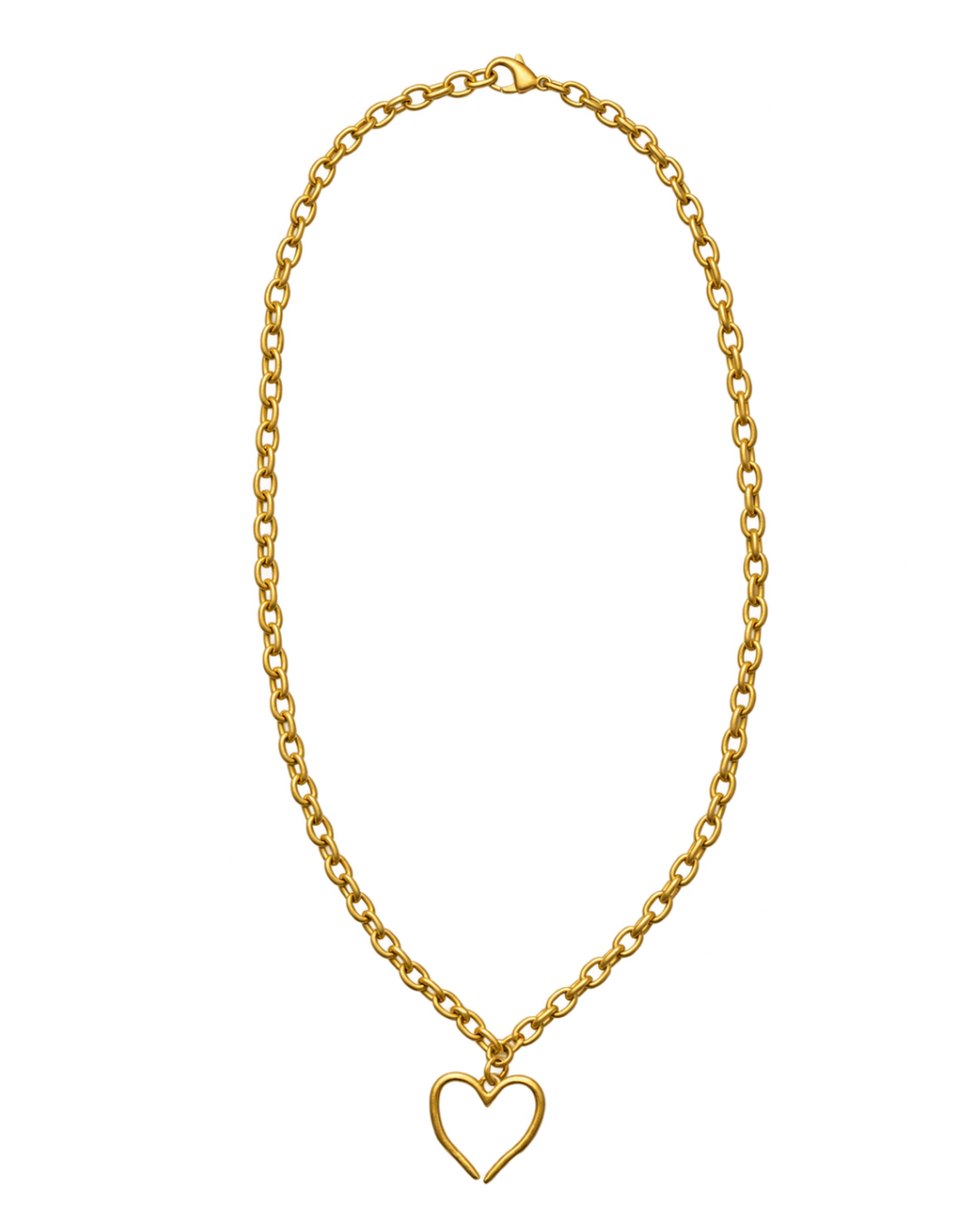 Open Heart Necklace