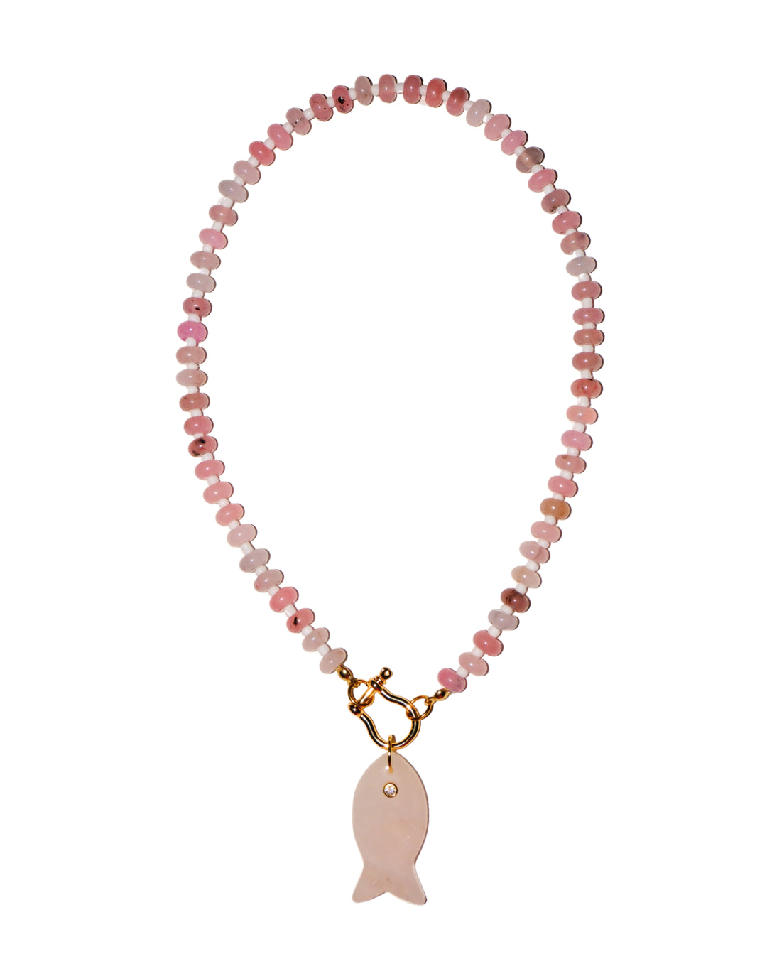 Pink Quartz Fish