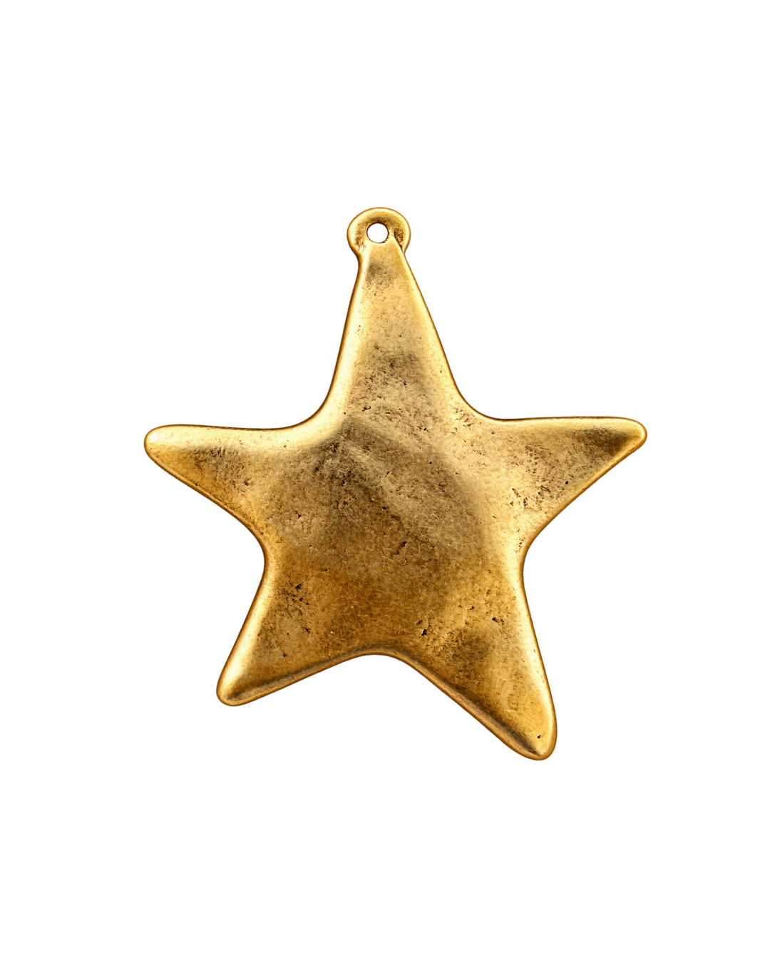 Gold Star Charm