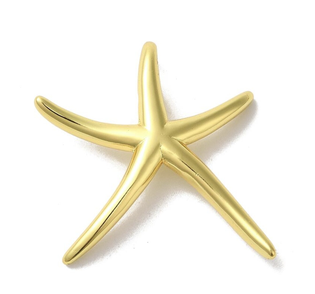 Gold Star Charm