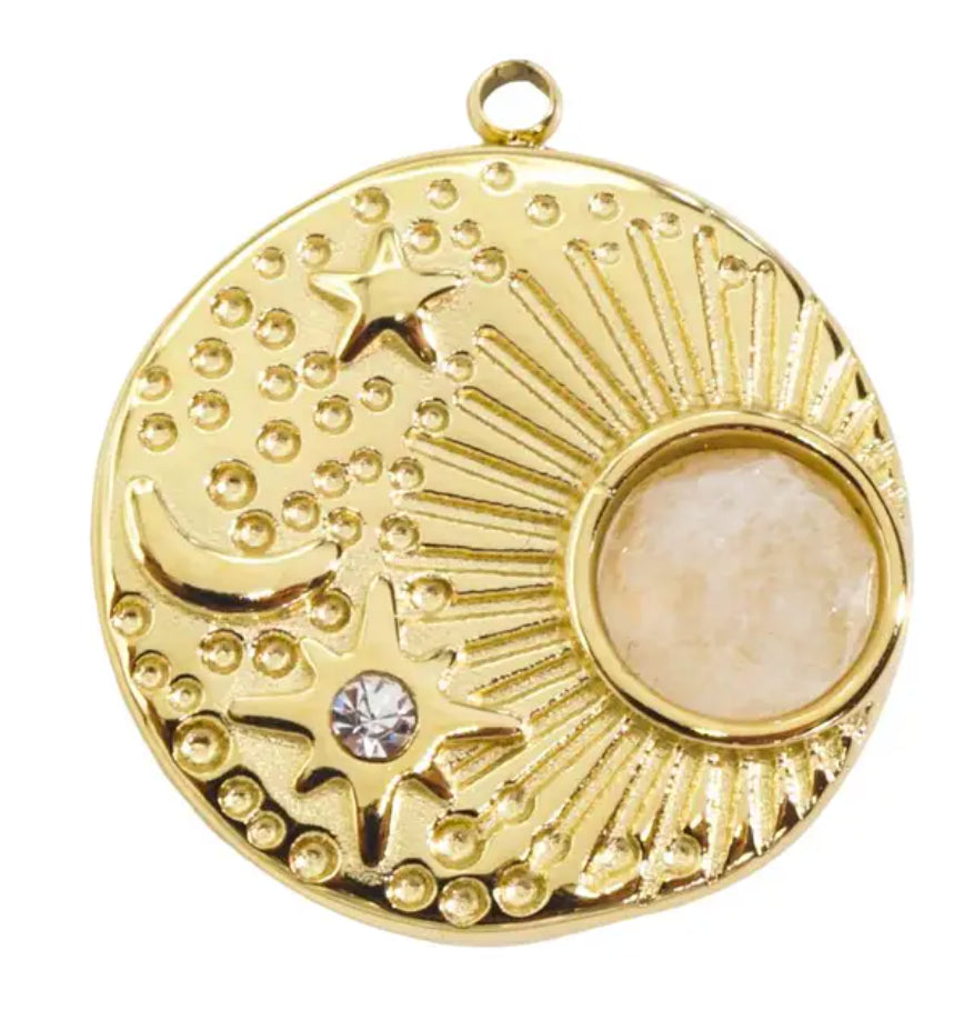 Star & Moon Pendant