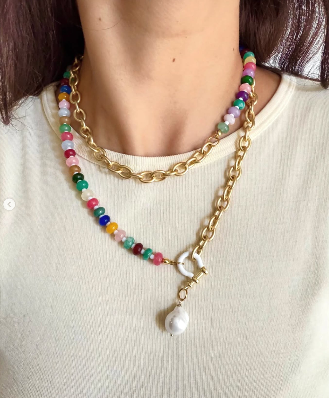 Colorful Chain Necklace