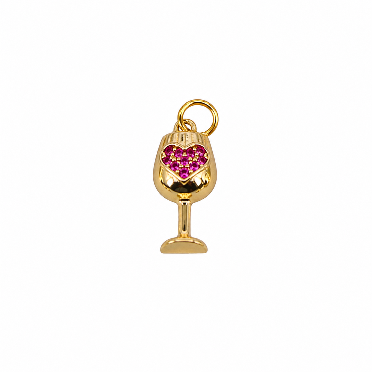 Wine Glass Charm